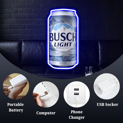 Beer LED Neon Sign for Bar, Man Cave, Garage & Gifts
