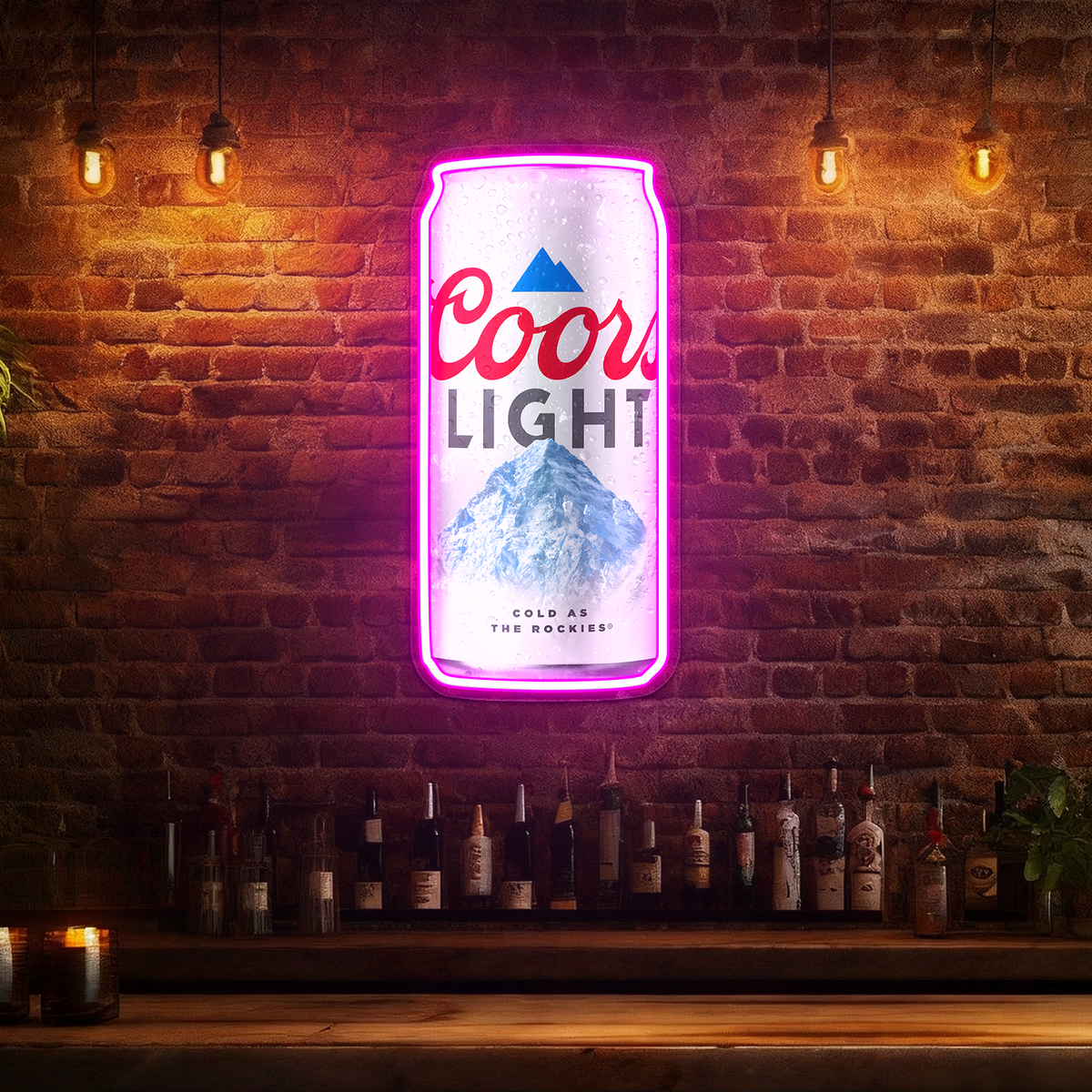 Beer LED Neon Sign for Bar, Man Cave, Garage & Gifts