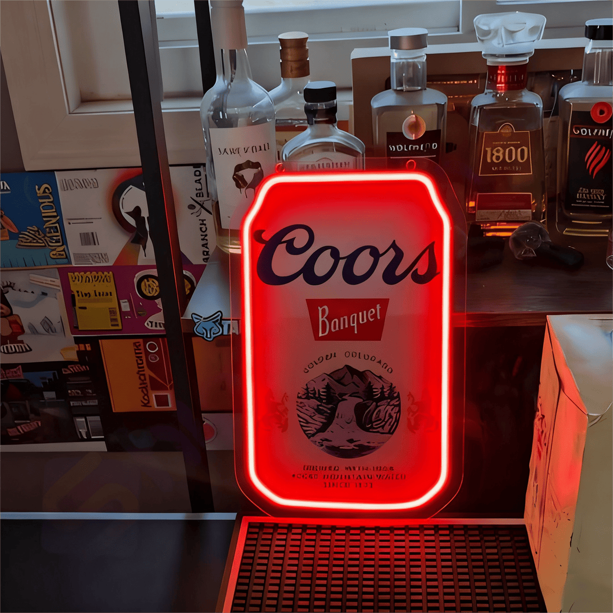 Beer LED Neon Sign for Bar, Man Cave, Garage & Gifts