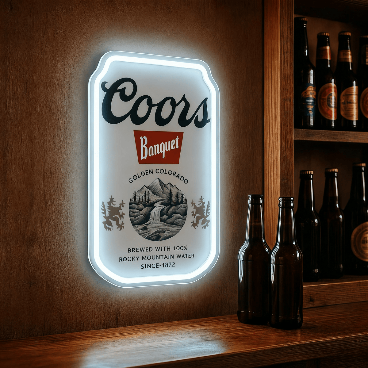 Beer LED Neon Sign for Bar, Man Cave, Garage & Gifts