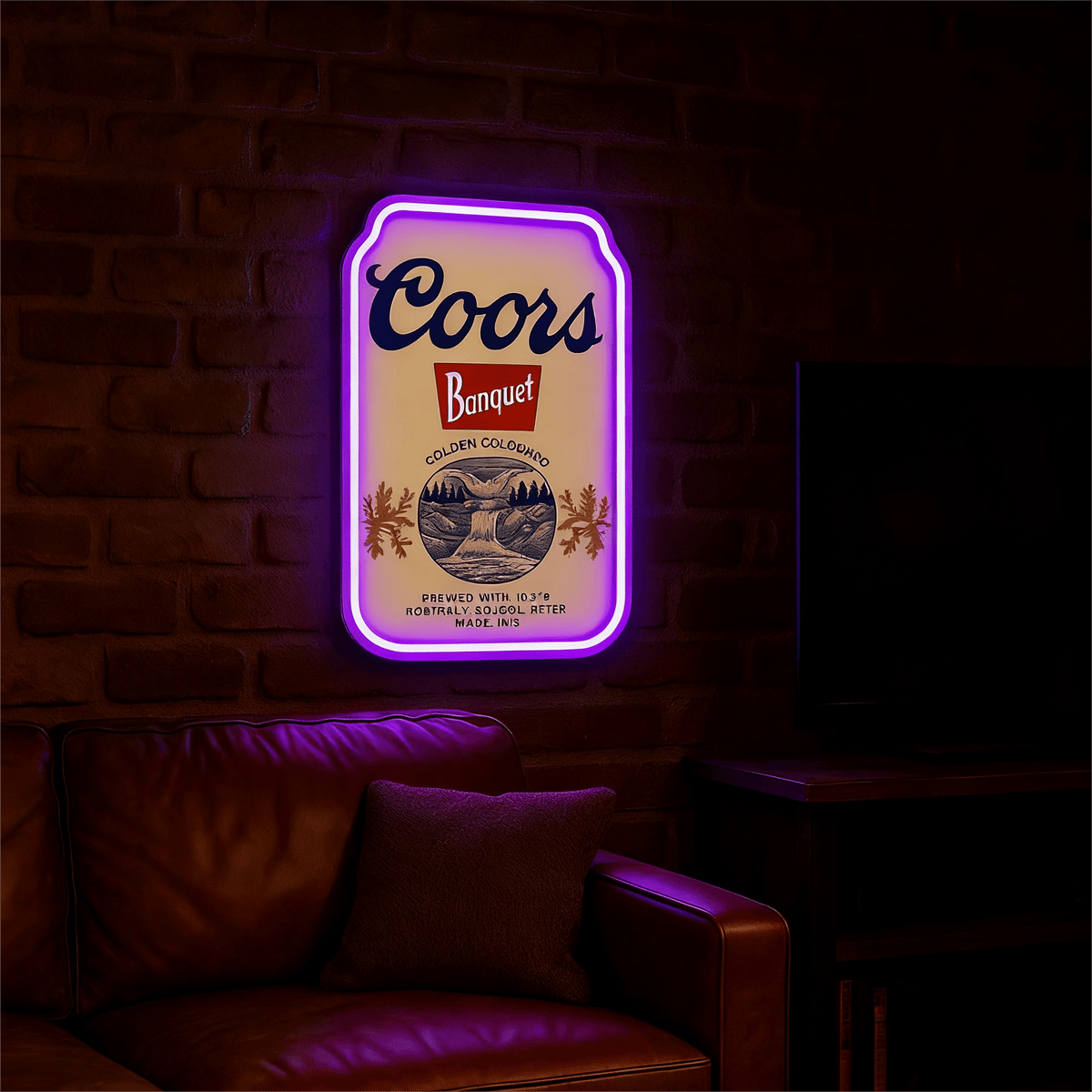 Beer LED Neon Sign for Bar, Man Cave, Garage & Gifts