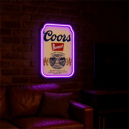 Beer USB LED Neon Sign for Bar Business Cave & Christmas Gift