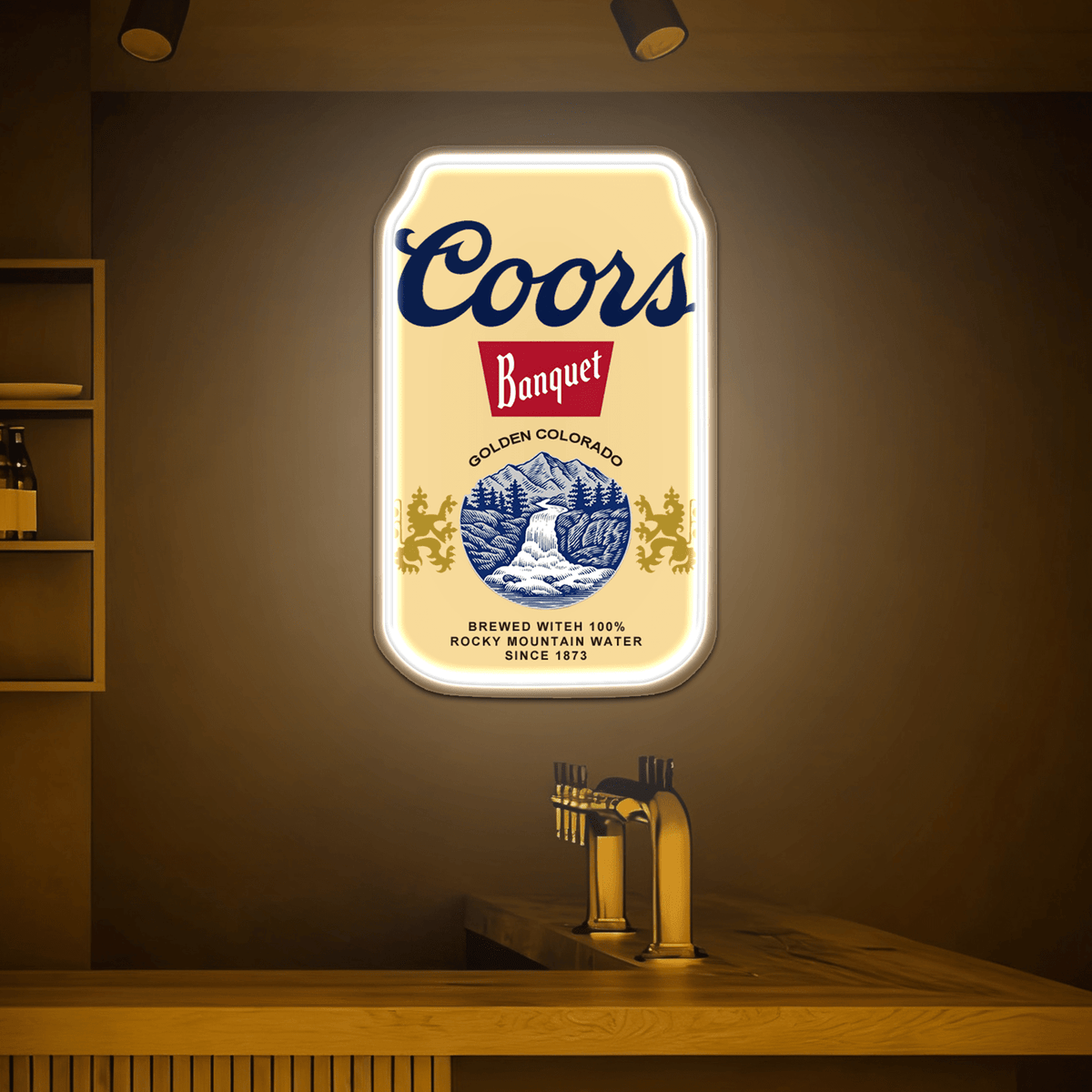 Beer USB LED Neon Sign for Bar Business Cave & Christmas Gift