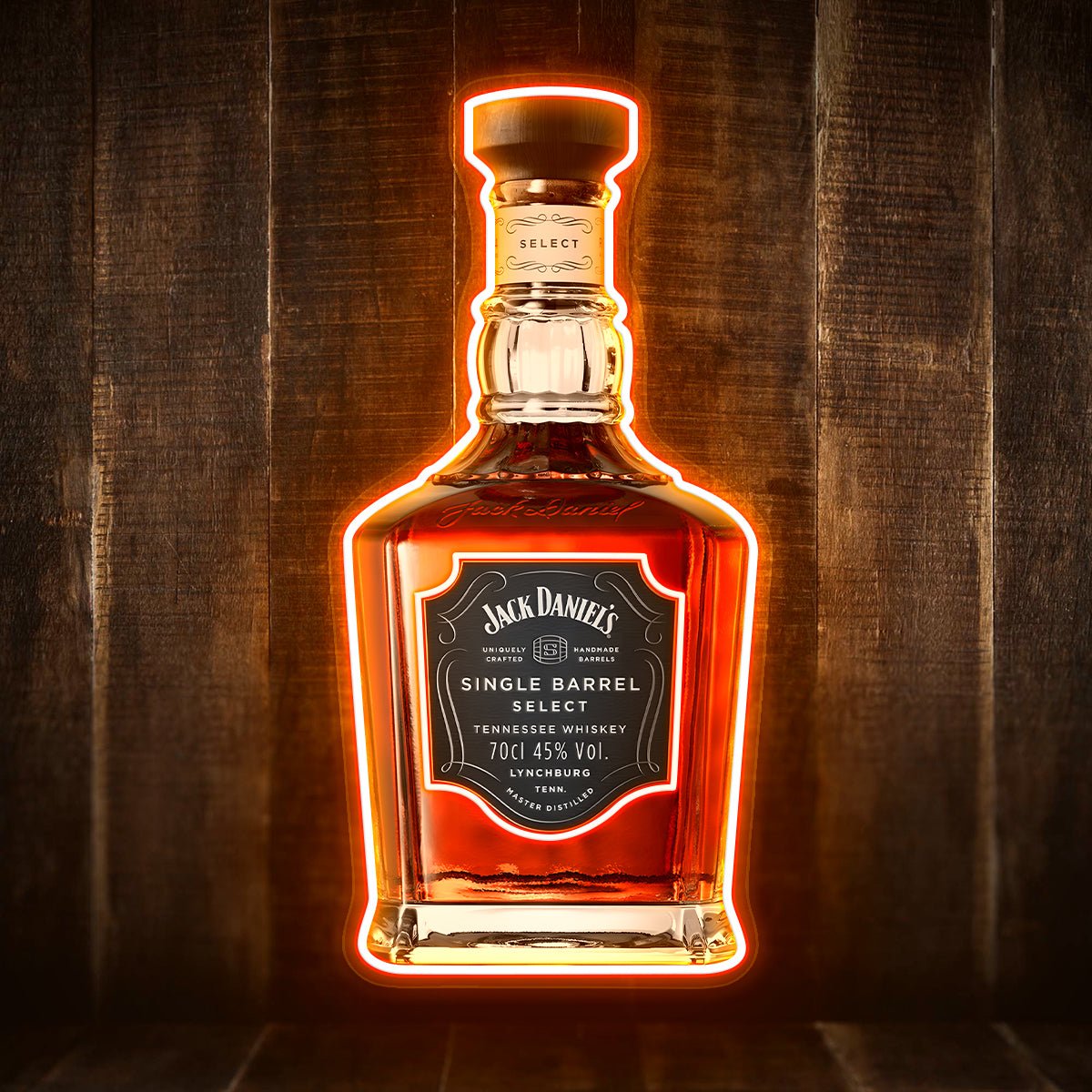 Bourbon Whiskey USB LED Neon Sign Bar Decor Man Cave Home Wall Art