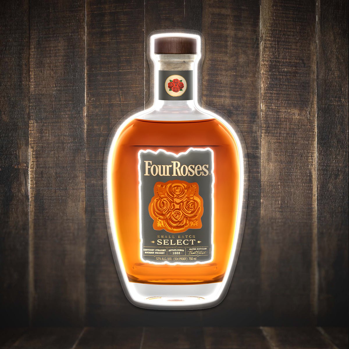 Bourbon Whiskey USB LED Neon Sign Bar Decor Man Cave Home Wall Art