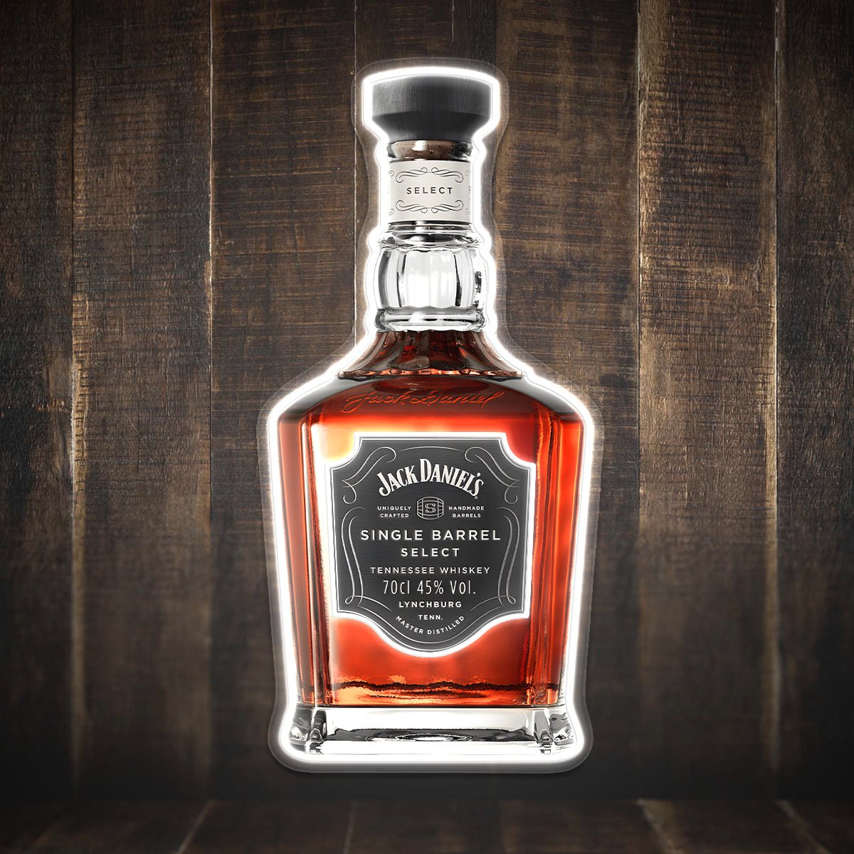 Bourbon Whiskey USB LED Neon Sign Bar Decor Man Cave Home Wall Art