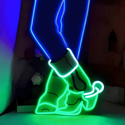 Cowboy and Cowgirl Led Neon Signs | Western Retro LED Wall Art for Bar & Lounge