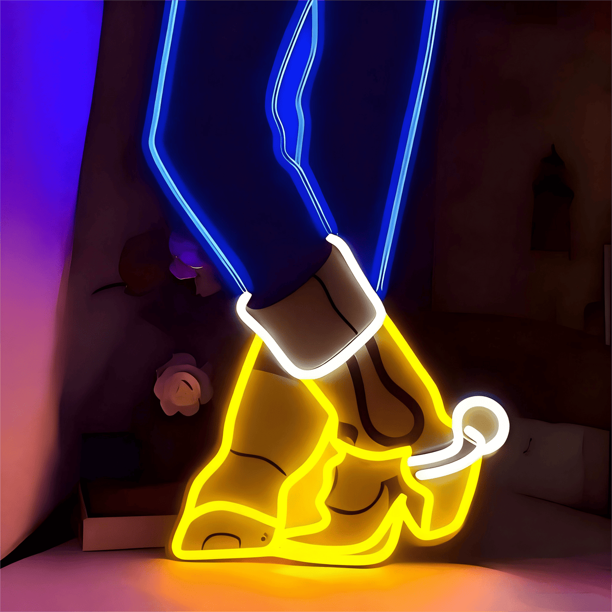 Cowboy and Cowgirl Led Neon Signs | Western Retro LED Wall Art for Bar & Lounge