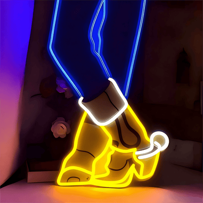 Cowboy and Cowgirl Led Neon Signs | Western Retro LED Wall Art for Bar & Lounge