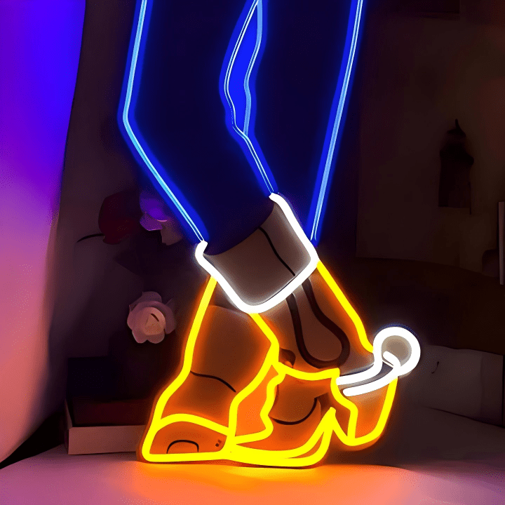 Cowboy and Cowgirl Led Neon Signs | Western Retro LED Wall Art for Bar & Lounge