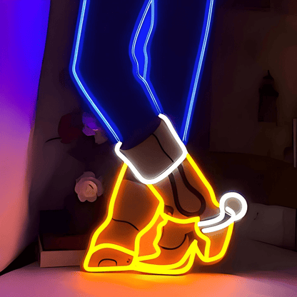 Cowboy and Cowgirl Led Neon Signs | Western Retro LED Wall Art for Bar & Lounge