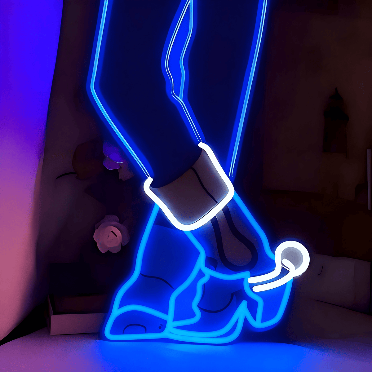 Cowboy and Cowgirl Led Neon Signs | Western Retro LED Wall Art for Bar & Lounge