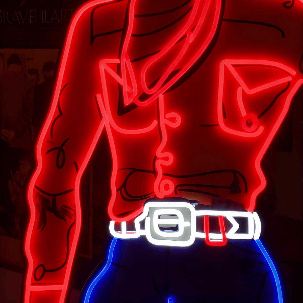Cowboy and Cowgirl Led Neon Signs | Western Retro LED Wall Art for Bar & Lounge