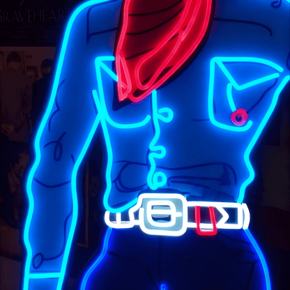 Cowboy and Cowgirl Led Neon Signs | Western Retro LED Wall Art for Bar & Lounge
