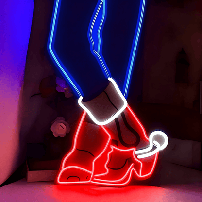 Cowboy and Cowgirl Led Neon Signs | Western Retro LED Wall Art for Bar & Lounge
