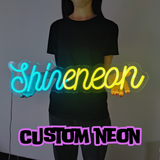 Custom LED Neon Sign for Names, Logos & Wall Decor