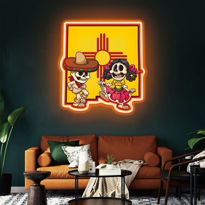 Route 66 Led Neon Sign USB American Retro Road Trip Lover Home Bar Wall Art