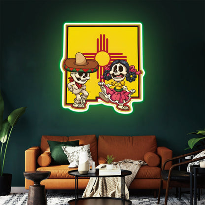 Route 66 Led Neon Sign USB American Retro Road Trip Lover Home Bar Wall Art