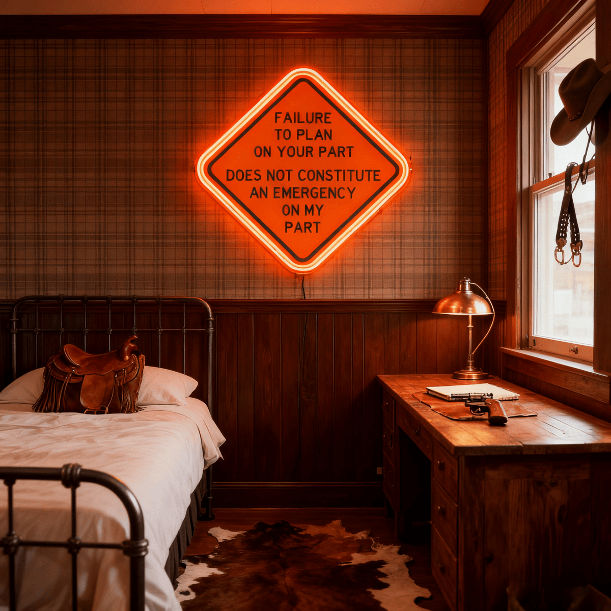 Route 66 Led Neon Sign USB American Retro Road Trip Lover Home Bar Wall Art