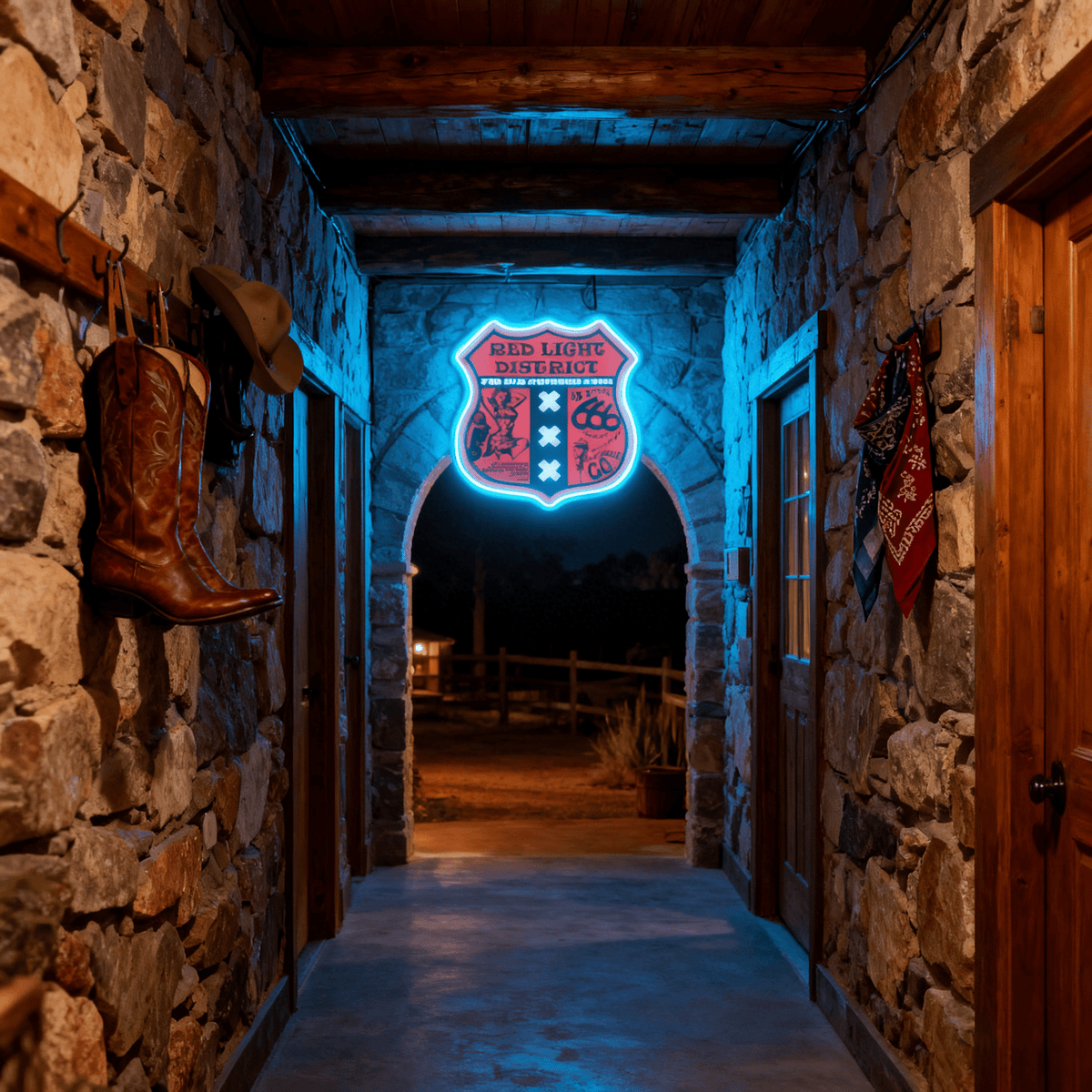 Route 66 Led Neon Sign USB American Retro Road Trip Lover Home Bar Wall Art