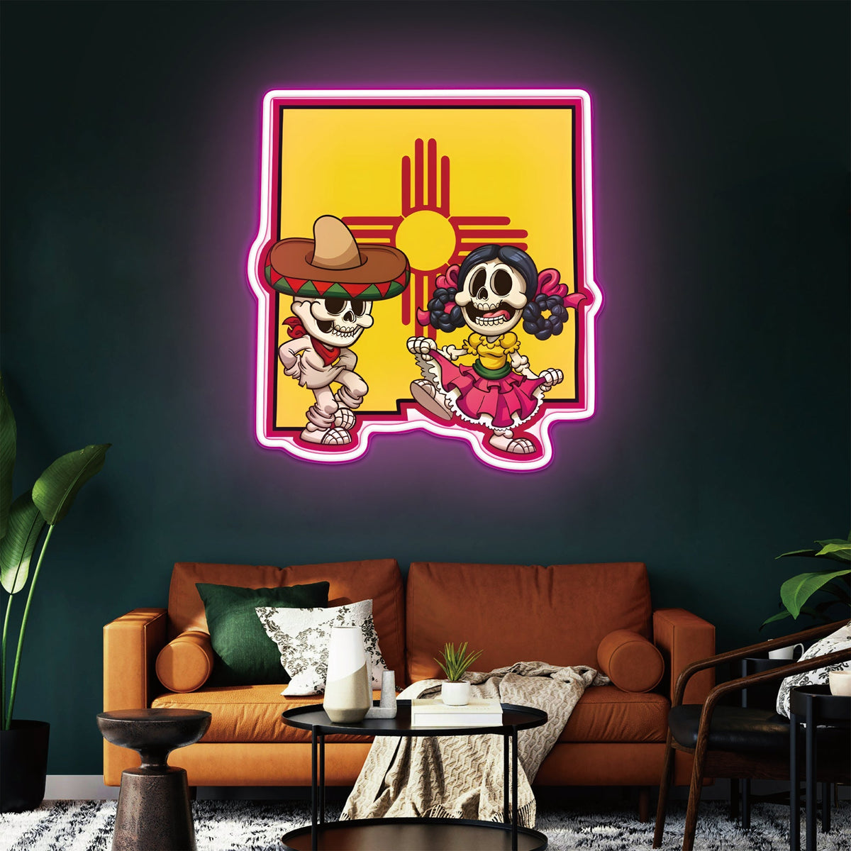 Route 66 Led Neon Sign USB American Retro Road Trip Lover Home Bar Wall Art