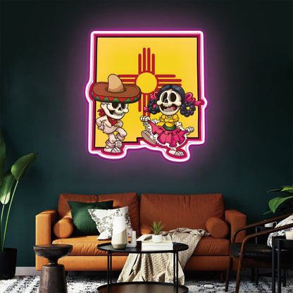 Route 66 Led Neon Sign USB American Retro Road Trip Lover Home Bar Wall Art