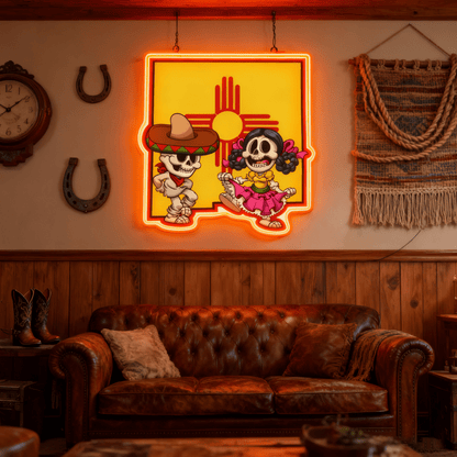 Route 66 Led Neon Sign USB American Retro Road Trip Lover Home Bar Wall Art