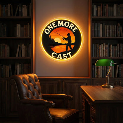 ShineNeon™ Bass & Sunset Fishing LED Neon Signs - Ultimate Angler Cabin Man Cave Wall Decor