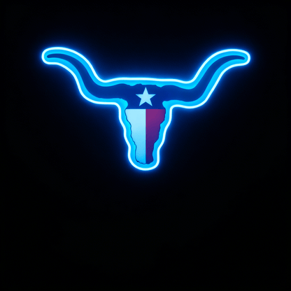 Texas LED USB Neon Signs Iconic Texas Wall Decor for Garages Man Cave