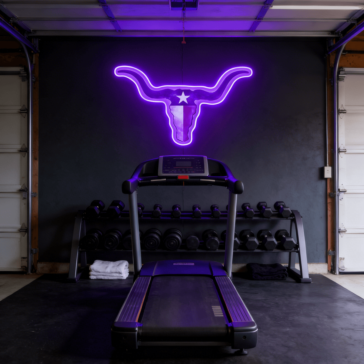 Texas LED USB Neon Signs Iconic Texas Wall Decor for Garages Man Cave
