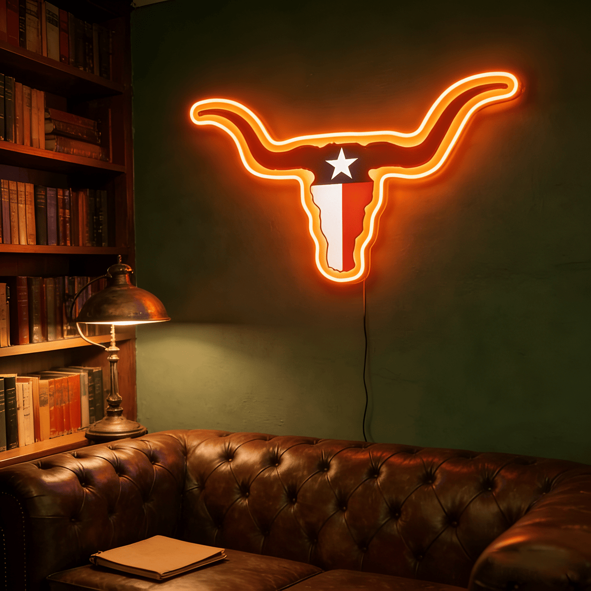 Texas LED USB Neon Signs Iconic Texas Wall Decor for Garages Man Cave