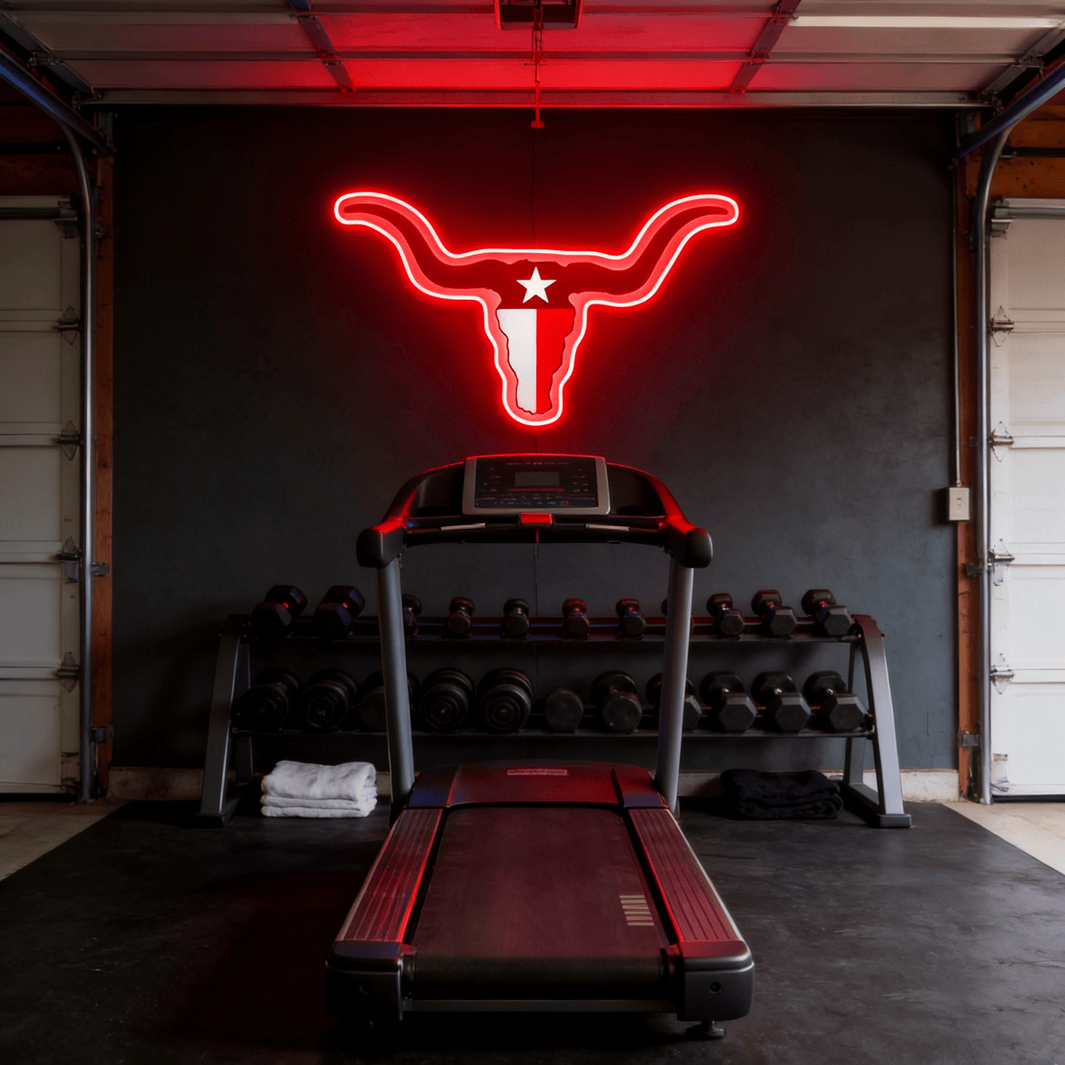 Texas LED USB Neon Signs Iconic Texas Wall Decor for Garages Man Cave