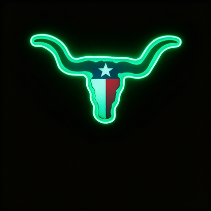 Texas LED USB Neon Signs Iconic Texas Wall Decor for Garages Man Cave