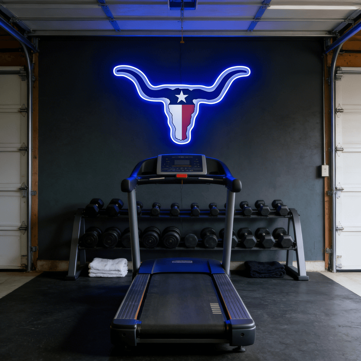 Texas LED USB Neon Signs Iconic Texas Wall Decor for Garages Man Cave