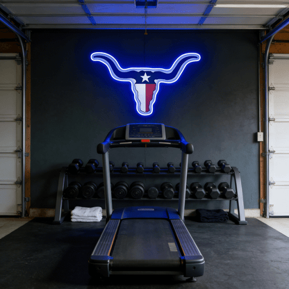 Texas LED USB Neon Signs Iconic Texas Wall Decor for Garages Man Cave
