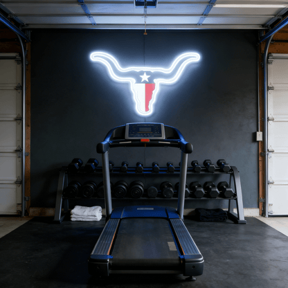 Texas LED USB Neon Signs Iconic Texas Wall Decor for Garages Man Cave