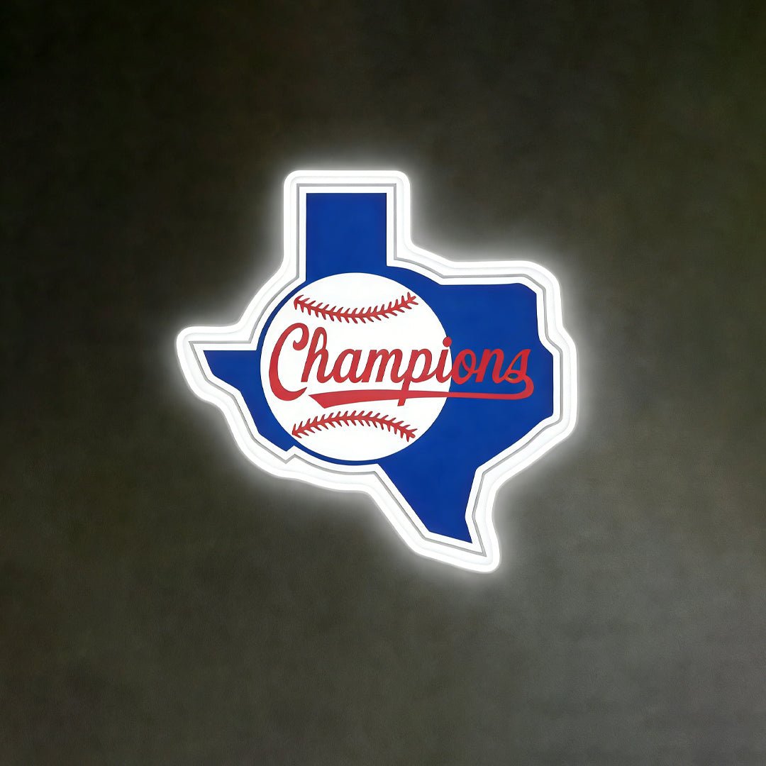 Texas LED USB Neon Signs Iconic Texas Wall Decor for Garages Man Cave
