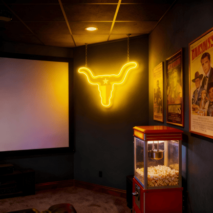 Texas LED USB Neon Signs Iconic Texas Wall Decor for Garages Man Cave